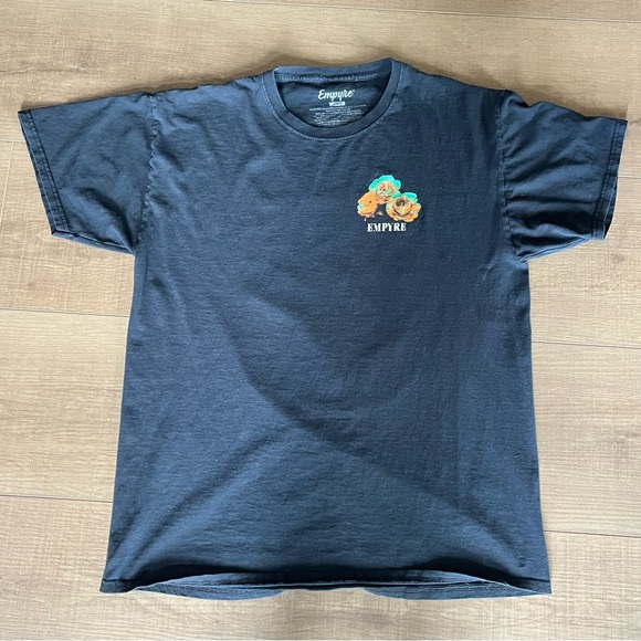 Empyre Men Black T-shirt‎ Size Large Roots Of Loyalty Black w/Graphics - Picture 3 of 9